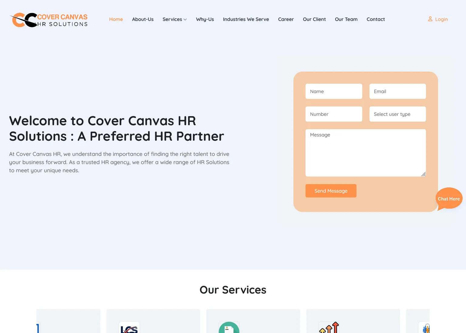 Cover Canvas HR Solutions