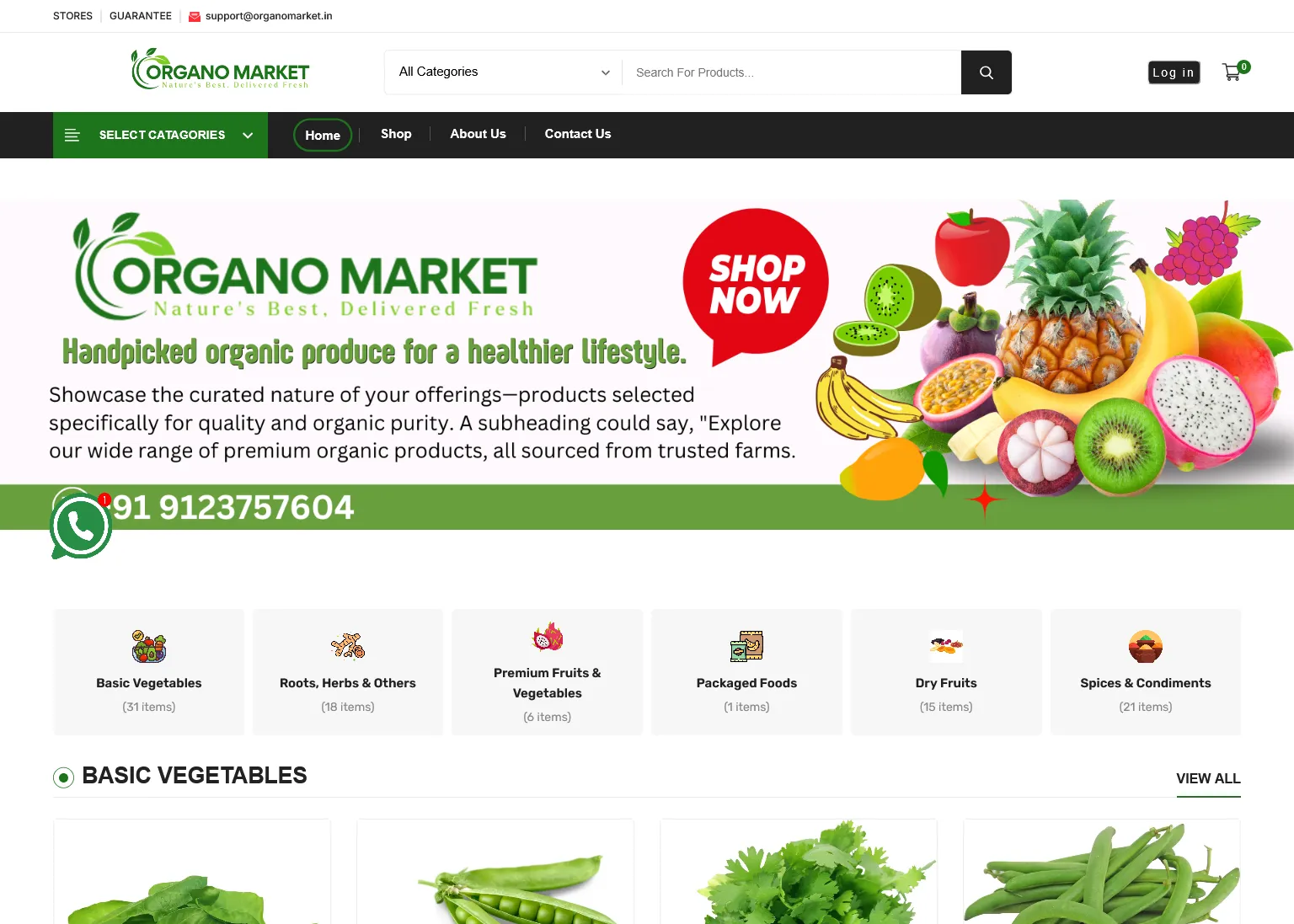 Organo Market